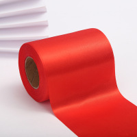 SPEEDWATTX 红色丝带礼品包装绸带婚庆装饰彩带汽车10cm大红5卷(每卷22米长)