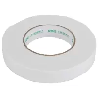 得力 30412 泡沫胶 2.5um*24mm*5y 双面泡沫胶 5卷/套 一套装
