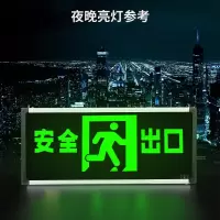 中消 消防安全出口指示灯 双面