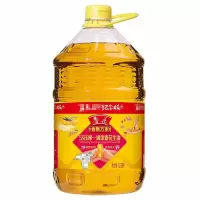 鲁花 食用油 5S物理压榨一级花生油 6.09L 1桶