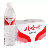 娃哈哈 纯净水饮用水 整箱水 596ml*24瓶