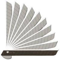 裁纸墙纸刀 壁纸刀美工刀片LB62H10片装