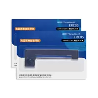 ERC05色带适用爱普生出租车色带地磅计价器的士打印机打票机上海耀华XK3190-A9+P仪表电子秤墨条 黑色2支
