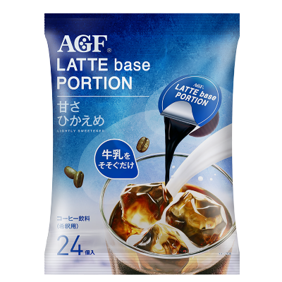 [11.30到期]AGF咖啡液 微甜口感 18g*24颗速溶浓缩咖啡液胶囊冷萃冰咖啡日本进口