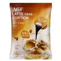 AGF咖啡液 焦糖口感 18g*24颗速溶浓缩咖啡液胶囊冷萃冰咖啡日本进口