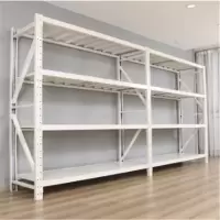 囍诺 轻型中型仓储货架家用储藏室置物架货架120×50×200标准4层的每层承重100KG 10个起