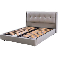 隆博盛景 简约现代卧室软皮床 1200*2000*1150mm