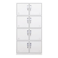 隆博盛景 多门储物柜碗柜存包柜鞋柜浴室带锁更衣柜10门碗柜900*420*1800mm