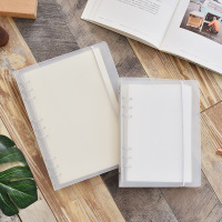 半透明磨砂活页夹外壳活页6孔硬A5外壳23.5*18*2单本装(10本起订)