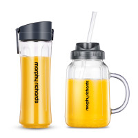 摩飞电器(Morphyrichards)便携式双杯水果电动榨汁杯MR9500