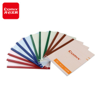 齐心(COMIX)A5/50张无线装订软抄本笔记本C4504 12本