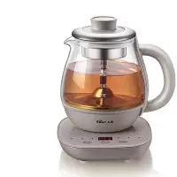 小熊(Bear)0.8L煮茶器花茶壶 养生壶迷你恒温电热水壶蒸茶器喷淋式不锈钢烧水壶ZCQ-A08H2