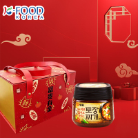韩国膳府传统大酱汤调味酱新春礼盒装(450g装)