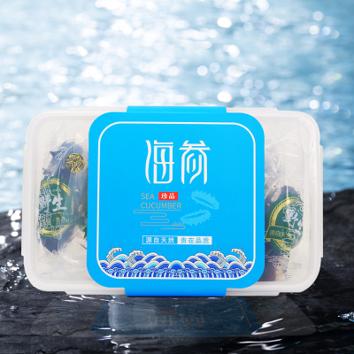 晏礼 即食海参 鲜蒸即食海参 10-12头/500g