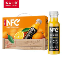 农夫山泉NFC橙汁果汁饮料 300ml*10瓶