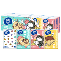 维达(Vinda) 倍韧绵柔手帕纸3层10包1条纸手帕餐巾纸小包纸巾自然无香(2条装)吾皇限定