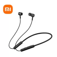 小米 蓝牙耳机Line Free 黑色 项圈耳机 双动圈 蓝牙5.0人体工学佩戴