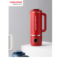 摩飞(Morphyrichards)破壁机MR8200家用迷你 多功能加热豆浆机养生壶MR8200英伦红