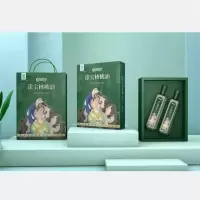 漾宝精装纯核桃油无添加送长辈健康油礼盒装 500ml 2瓶价