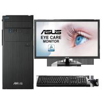 华硕(ASUS)商用台式电脑D500TC 27英寸(I3-10105 8G 1T+512G 集显 WIN10 )