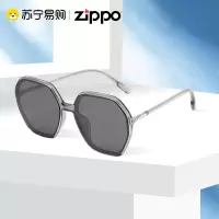 Zippo 新款多边形复古高级感ins太阳镜 女士偏光显瘦墨镜 6241
