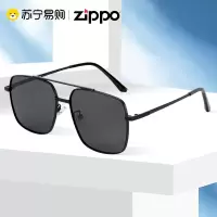 zippo偏光太阳镜男 双梁司机开车专用驾驶偏光防紫外线墨镜潮7128