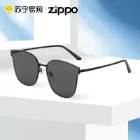 zippo 新款简约太阳眼镜方框偏光墨镜男女开车专用驾驶眼镜 7118