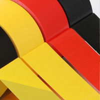 超腾(CHAOTENG)黑黄警示胶带 注意安全警示带