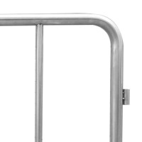 超腾(CHAOTENG)不锈钢铁马护栏道路安全围栏防护隔离施工栏商场学校临时可移动围挡 道路安全隔离铁马