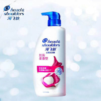 海飞丝 洗发露丝质顺滑清爽去屑 700ml 单瓶装