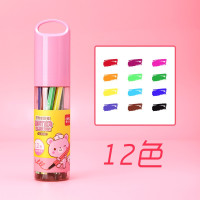 得力(deli)6952水彩笔(粉)12色/筒 单筒