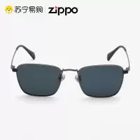Zippo 2022新款简约复古偏光男女墨镜开车专用方框太阳眼镜Z11105