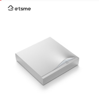 etsme小型私有云服务器 Me盒 分布式云计算 加密存储 私密 云盘 网盘 SSD 家庭相册 标准版白色2TB
