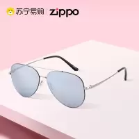 zippo 偏光高级感蛤蟆镜 双梁飞行员太阳镜男女开车墨镜眼镜 7107