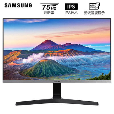 三星(SAMSUNG)27英寸 IPS 爱眼滤蓝光 可壁挂 FreeSync 窄边框 SR35 电脑办公显示器 S27R350FHC