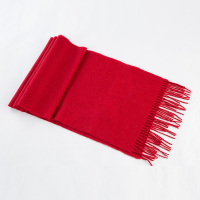 恒源祥保暖围巾 羊毛围巾红色 30*180 SF80-3(定制)