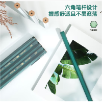 得力(deli)经典绿杆学生2B铅笔