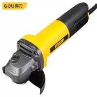 得力(deli) DL681002 850W角磨机角向磨光机切割机打磨机抛光机电动工具(后开关)