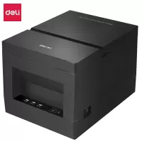 得力(deli)DL-801P(NEW) 条码二维码餐饮外卖票据热敏打印机 (黑)(台)