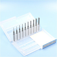 世达(SATA)PCB铣刀 钨钢合金电路板金银首饰珠宝雕刻玉米RCM锣 玉米铣刀0.8mm 1根