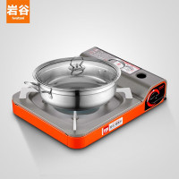 岩谷 Iwatani 卡式炉便携烧烤炉子 户外炉具野营燃气炉野外野炊瓦斯炉 BDZ-152-DM+汤锅(不含气罐)