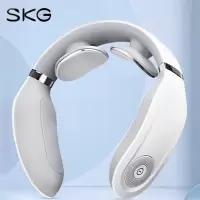 SKG 颈椎按摩器 颈部按摩仪脖子办公室护颈仪 4098时尚款