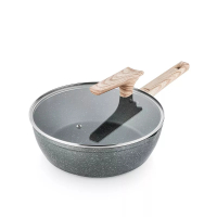 康巴赫 臻品合金煎炒锅套装