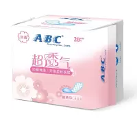 ABC绵柔清香卫生护垫20片*5包