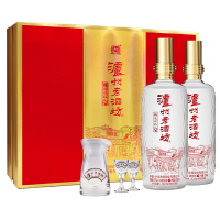 泸州老窖 老酒坊福运双禧500ml*2 浓香型52度白酒 礼盒装