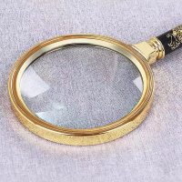 来升亿大号金属杆放大镜*1直径9cm