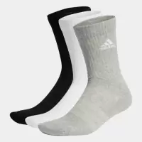 阿迪达斯(adidas) 新款时尚篮球运动袜三双装柔软舒适透气长筒袜高帮袜