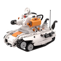 阿尔法蛋HK181900编程玩具机器人机甲GT 儿童玩具男孩女孩智能积木电动汽车兼乐高 6岁以上开学季生日礼物