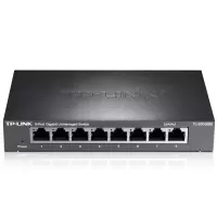 TP-LINK 8口千兆交换机 企业级交换器 监控网络网线分线器分流器 金属机身 TL-SG1008D