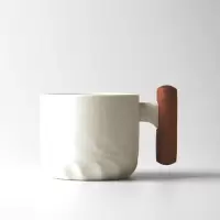 静雅清风小把杯白色